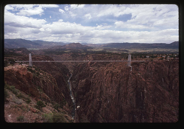 The bridge over Royal Gorge