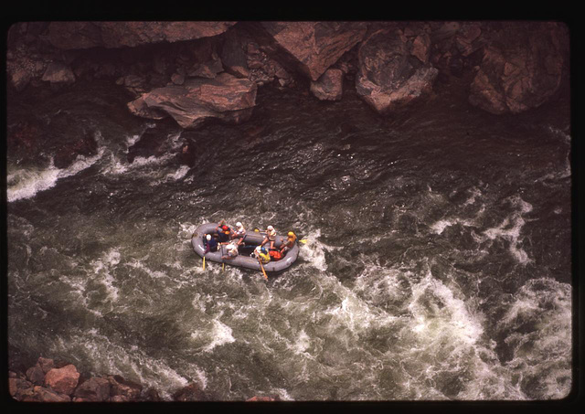 People in the Colorado River