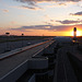 Sunset, Columbus Airport