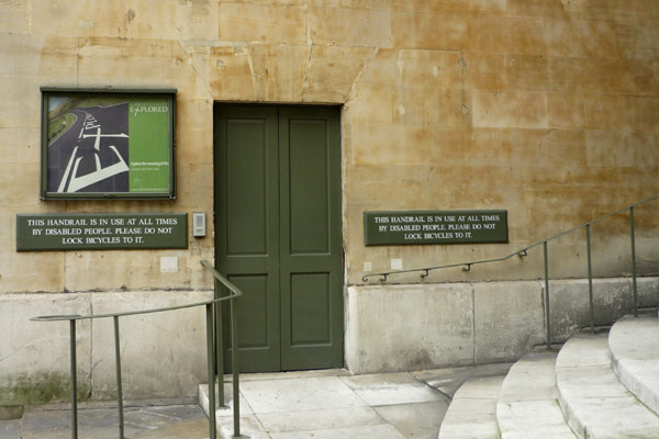 Back entrance to All Souls'