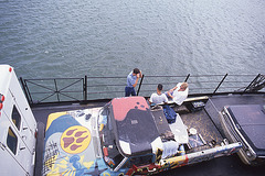 The ferry ride to Windward Point