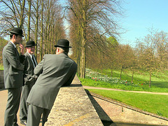 3 Men in Bowler hats