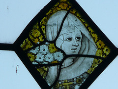 ripple church worcs. c15 glass