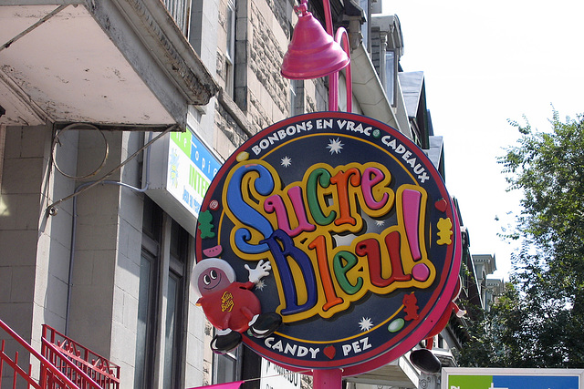 Sucre Bleu – St-Denis Street, Montreal