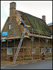 renewing old thatch