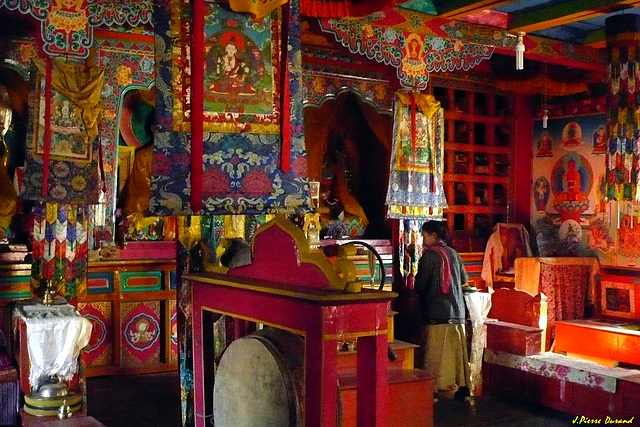Monastère autour des Annapurnas