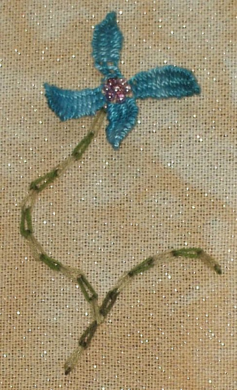 Week 46 - Checkered (Magic) Chain stitch