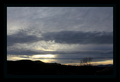 Cache-cache du soleil ds les nuages