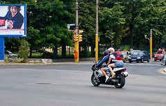 Romanian motorcycle safety