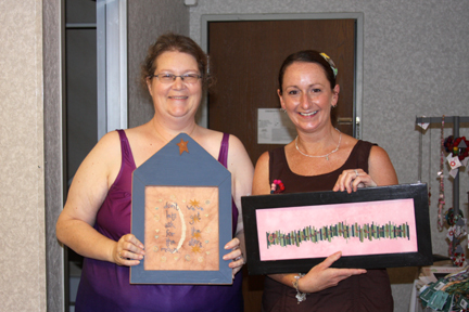 Berly with Heather Daly of Monsterbubbles 6/26/10
