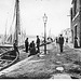 Old photo of Appledore quayside