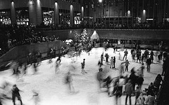 Rockefeller Center Ice Rink, 11:30 p.m.