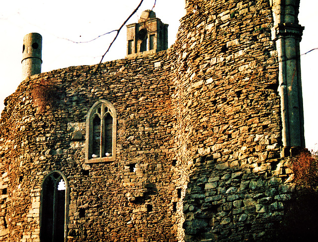 corsham court folly wall , wiltshire