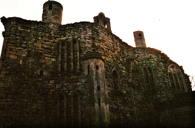 corsham court folly wall , wiltshire