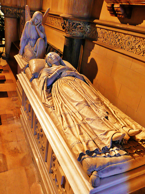 hatherop 1848 de mauley tomb