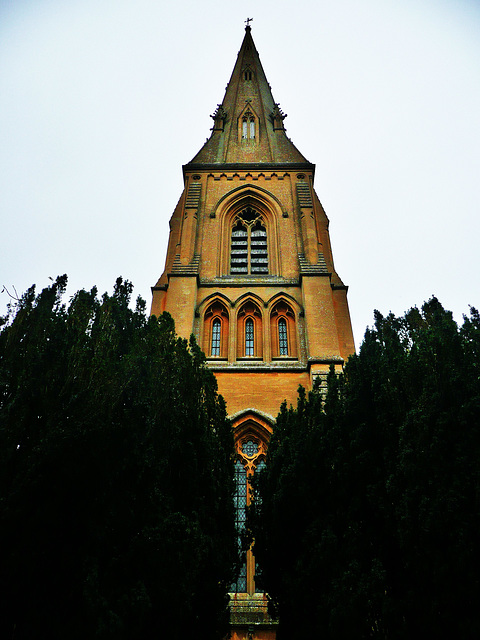 toddington spire from south 1873-9