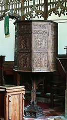 clavering pulpit