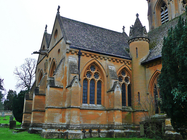 toddington church from n.w. 1873-9