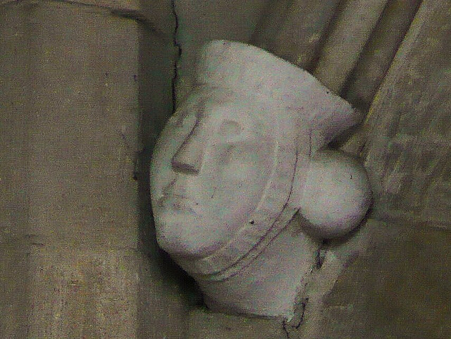 stansted C13th head