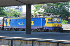 Train at Sofia station 3