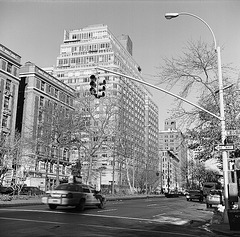 On the streets in New York