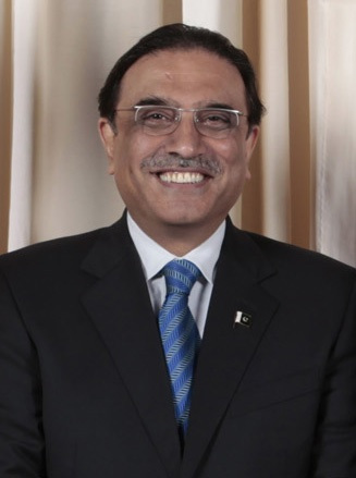 Pakistano, prezidento Asif Ali Zardari