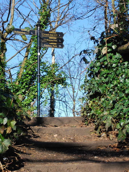 Up to Crouch End Hill