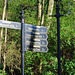 Parkland walk sign