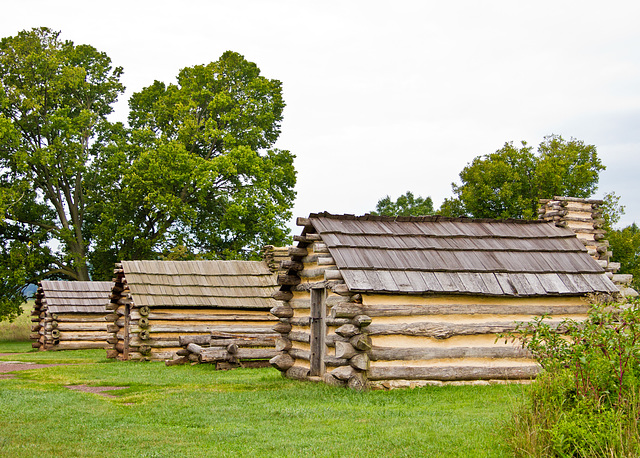 Winter Huts at ValleyForge