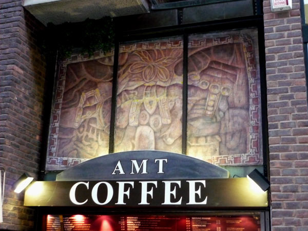 AMT Coffee mural