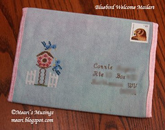 Bluebird Welcome Mailart (Front) 9/2/12