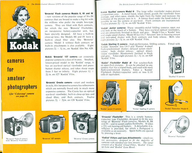 Kodak cameras advert