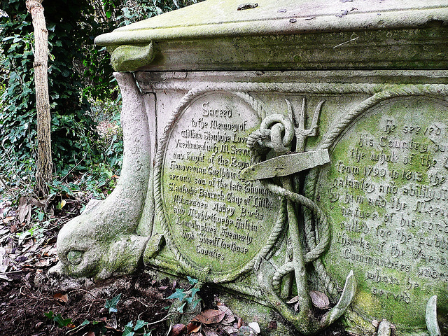 bexley.kent, c19 admiral stanhope lovell's tomb