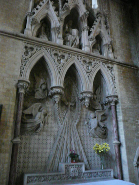 camden st.dominic reredos