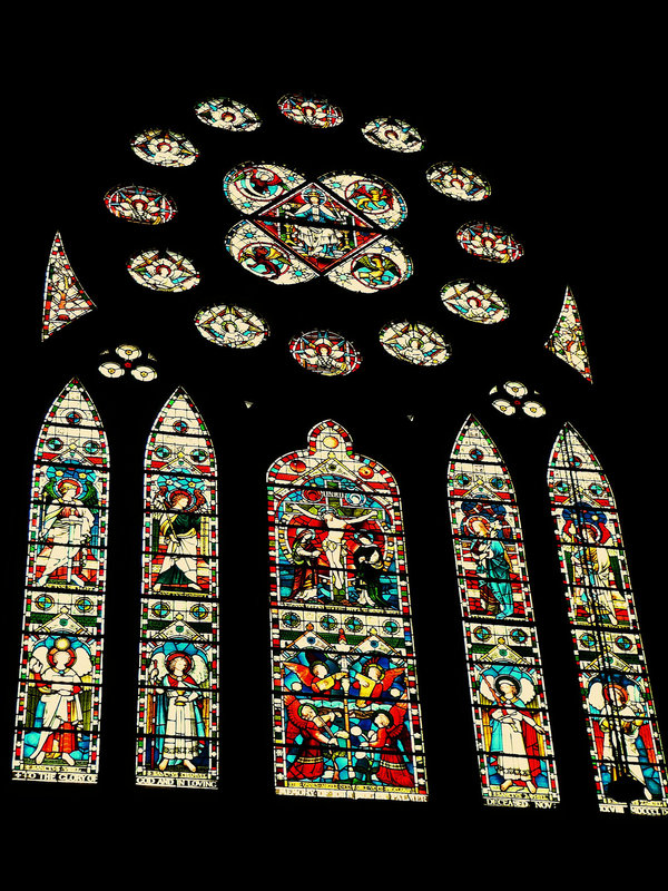 brighton st.michael. old chancel east window