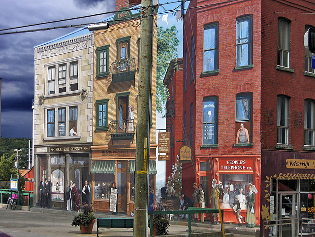 Then and Now – Sherbrooke, Québec