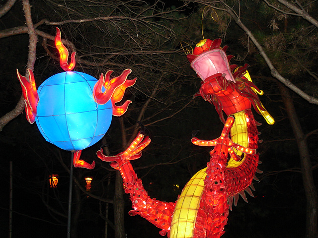 La magie des lanternes chinoises / The magic of chinese lanterns - 10 septembre 2010.