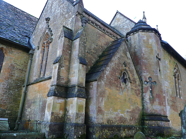 upper slaughter 1854 witts chapel by ferrey