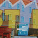 Camden Town reflected in Woolies sale window