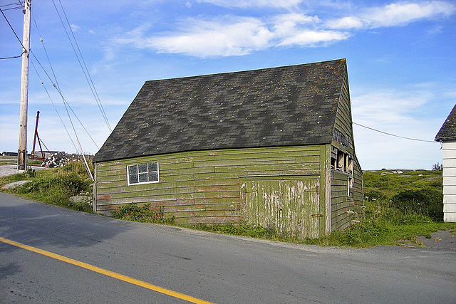 Green Shack – Peggy's Cove, Nova Scotia