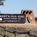 Bent's Old Fort National Historic Site Sign