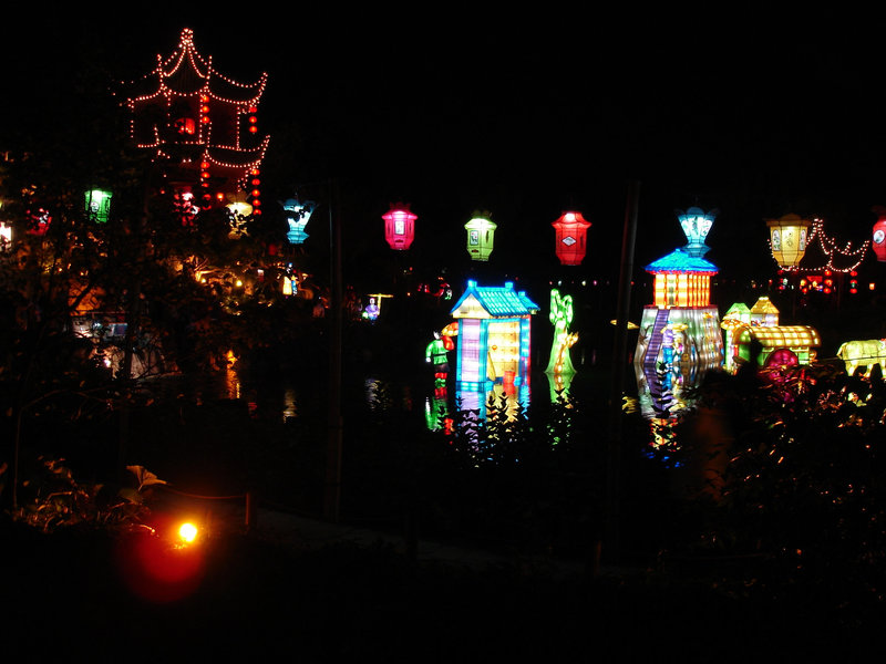 La magie des lanternes chinoises / The magic of chinese lanterns - 10 septembre 2010.