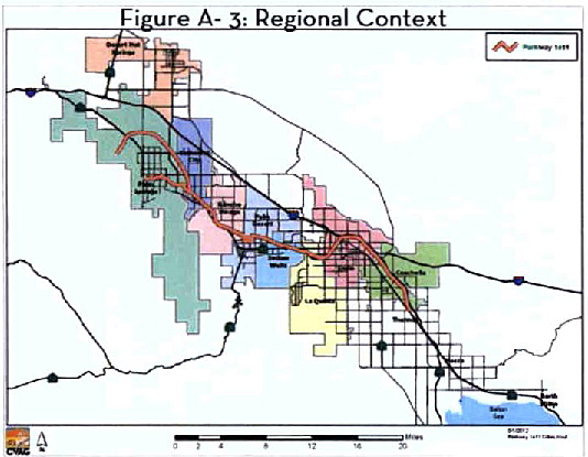 CVAG Proposed 1e11 Route