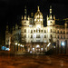 Castle of Schwerin by night