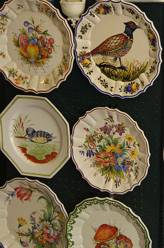 Collection d'assiettes