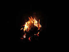 Nice warming fire