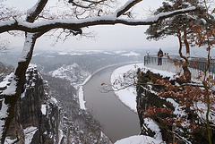 Bastei im Januar 2013