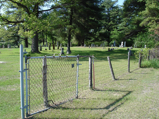 Cimetière du Vermont / Vermont cemetery - 24 mai 2009.