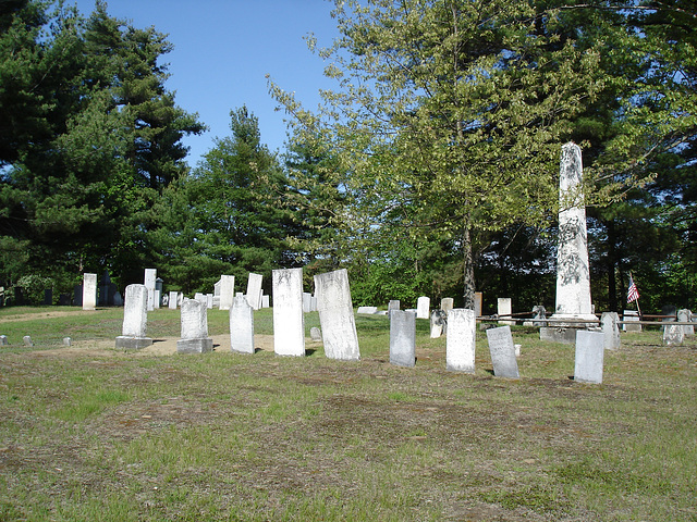 Cimetière du Vermont / Vermont cemetery - 24 mai 2009.