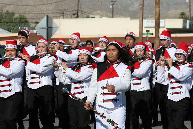 DHS Holiday Parade 2012 - Palm Springs High School Band (7805)
